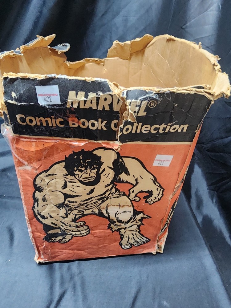 MARVEL COMICS 1989 CMC GRAPHIC COMIC BOOK COLLECTION SHORT BOX Used