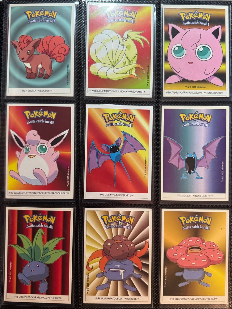 Pokemon Dunkin Boomer 2000 - complete 150/150 set - EXCELLENT - Charizard