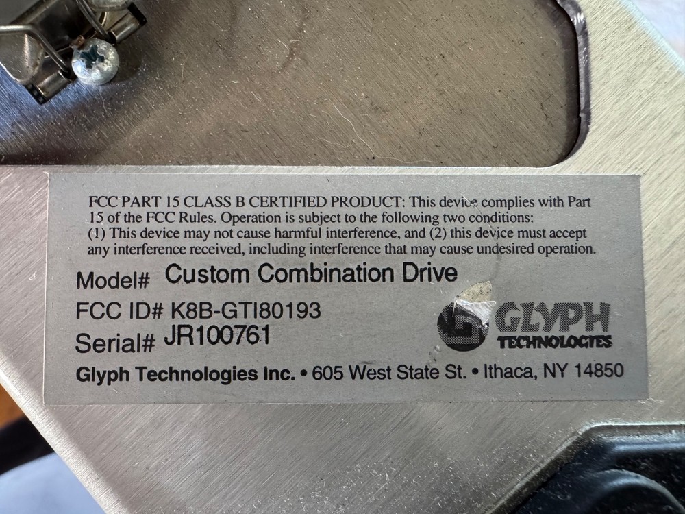 Vintage (2000) Glyph Custom Combination SCSI Storage 19" Rack Mount