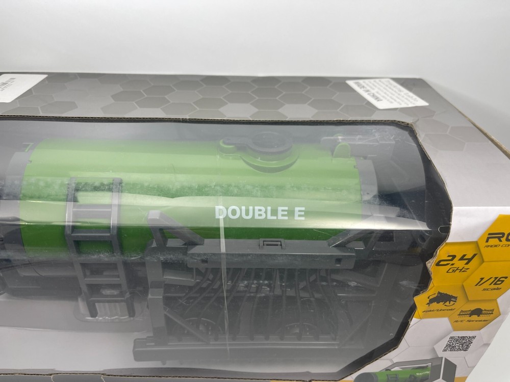 Double E - Barrel Trailer With Spread Tubes - 1:16 Scale RC Enabled