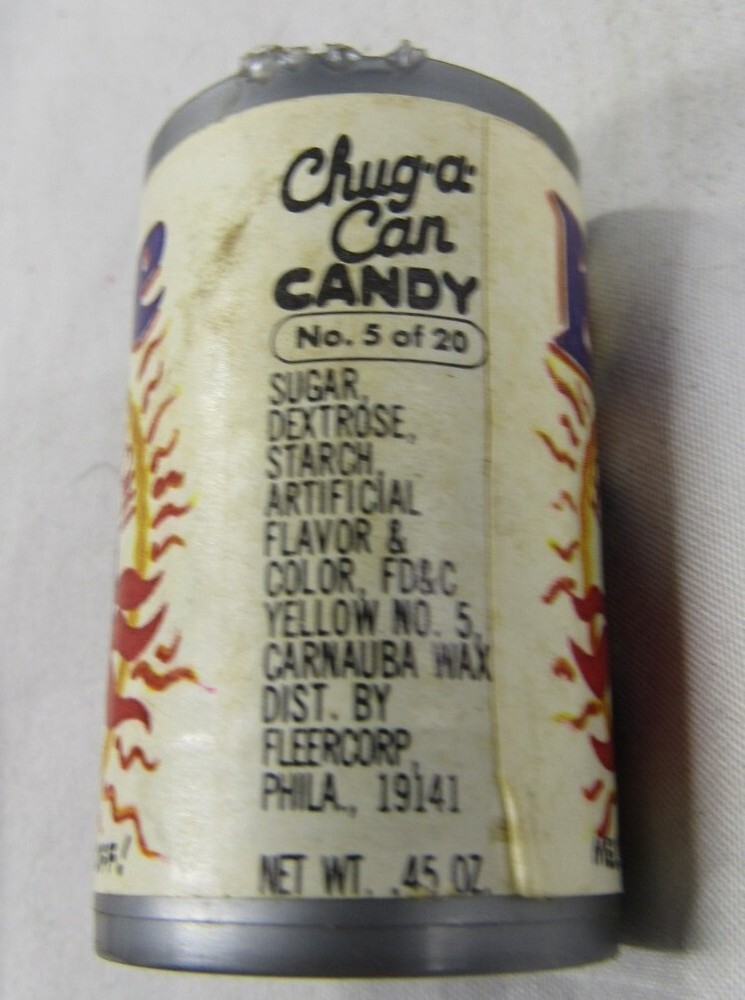 Chug A Can Candy Bite Hot Pepperoni Juice Open Container