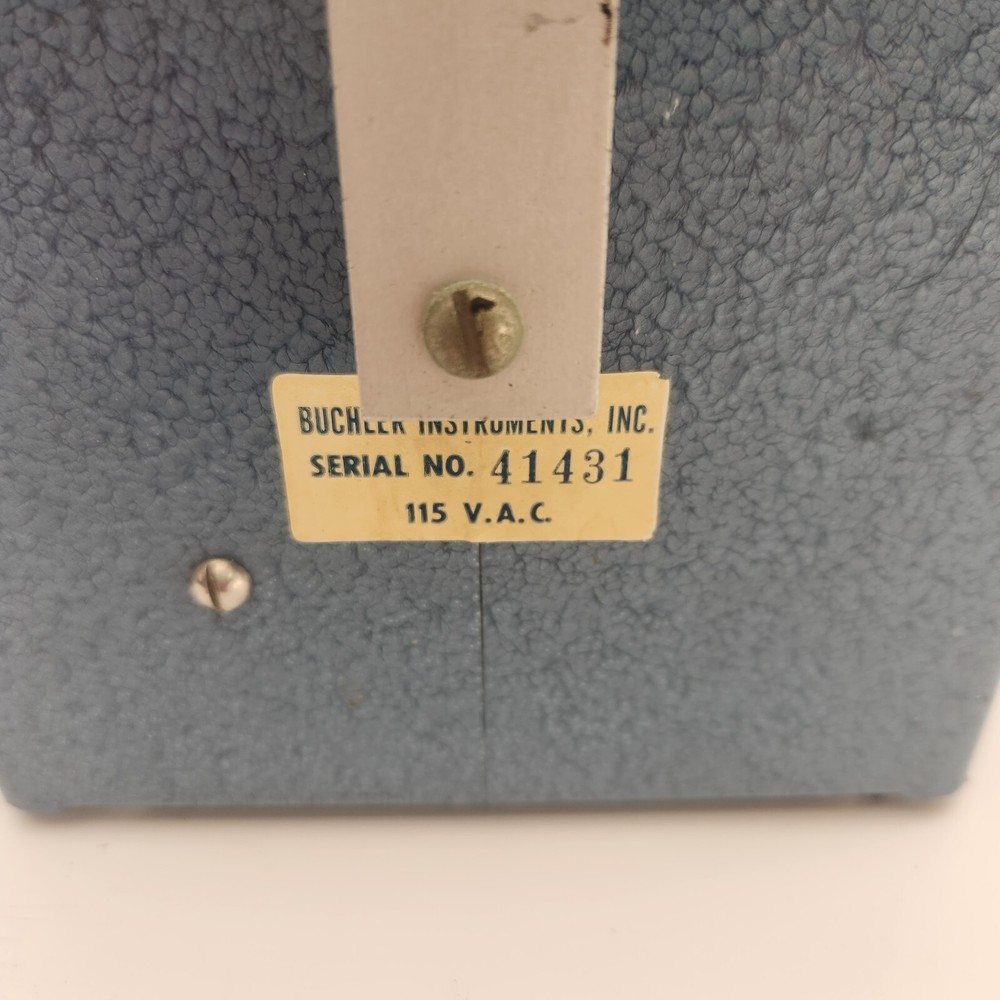 Buchler Instruments Polystaltic Pump | 115 VAC | Powers On, Untested