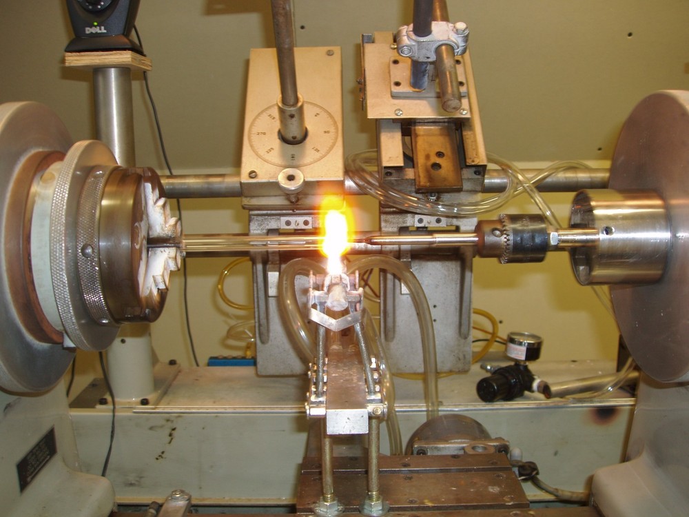 Litton Auto Lathe Glass Blowing Lathe