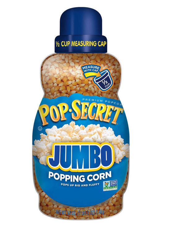 Pop Secret Jumbo Popcorn Kernels, 30 Oz Jar