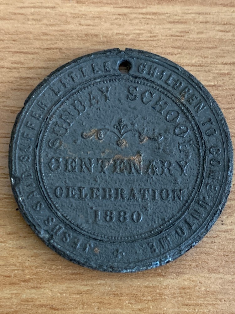 Robert Raikes Sunday School 1880 Centenary Medallion