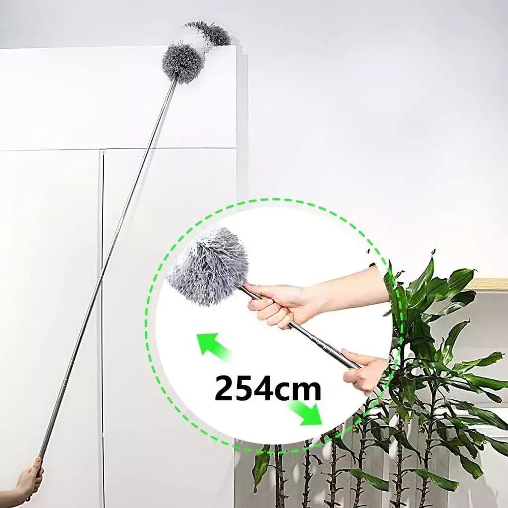 Bendable and Extra-Long Microfibre Washable Duster
