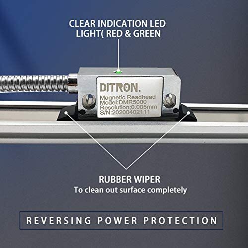 4"-40" 5um/1um Magnetic Scale Encoder /Digital Readout DRO 3Axis DRO 2Axis Mill