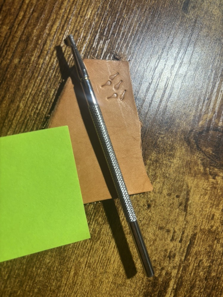 Classic Leather Stamping Tools (raindrop?)