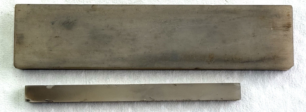 Two Small Translucent sharpening Stones Used