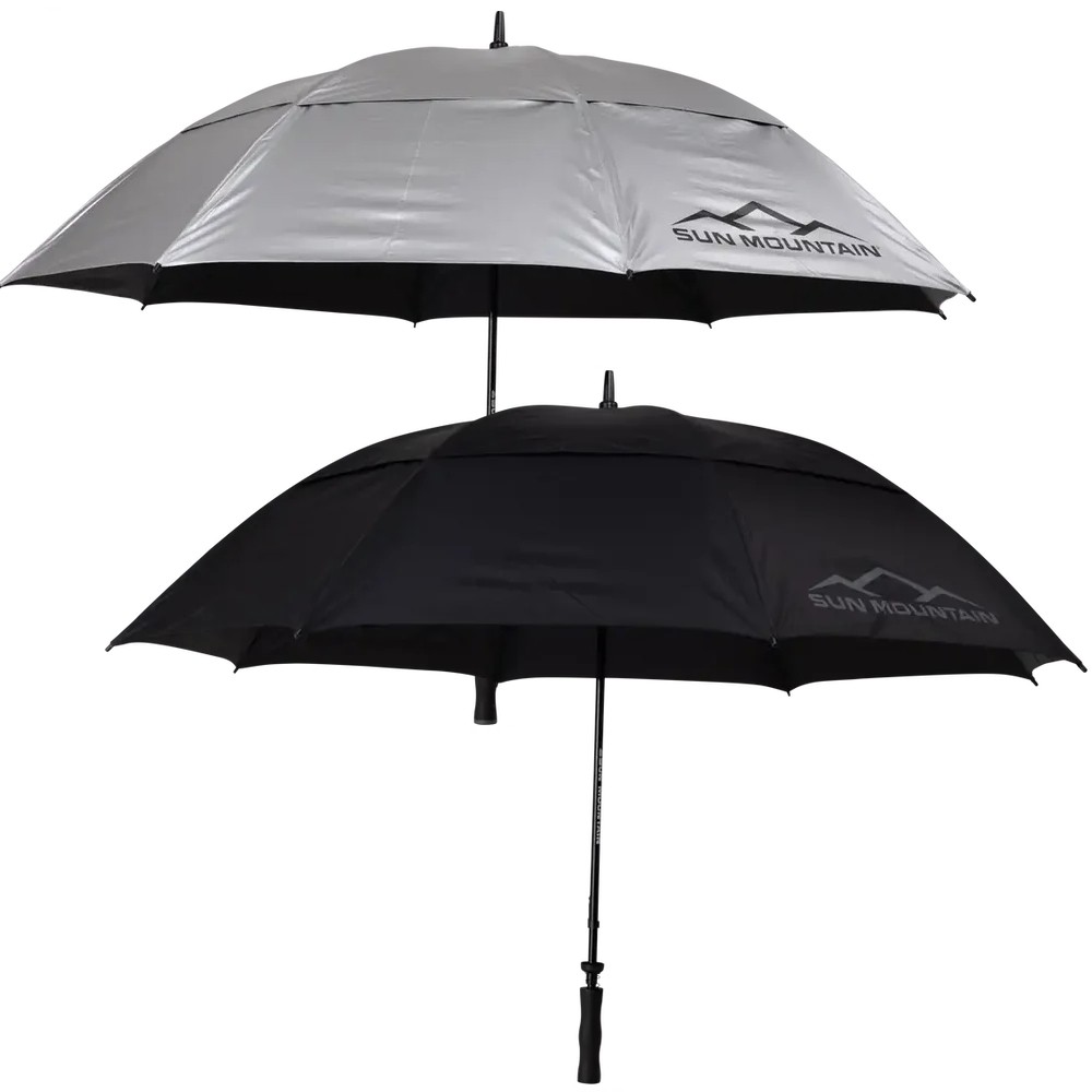 Sun Mountain Auto Golf Umbrella 68" - Black