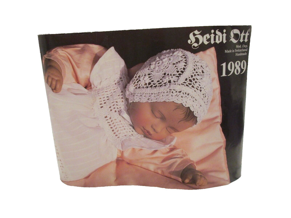 Vintage Heidi Ott Doll Catalog 1989