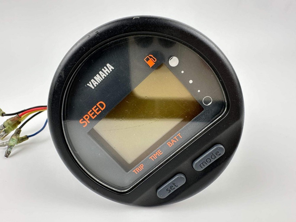 Yamaha Outboard Speedometer Fuel Multi-Function Gauge Digital Tested