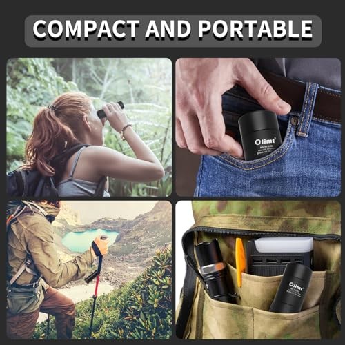 8x32 Monocular Telescope Mini Pocket Monocular Compact Monoculars for Black 1