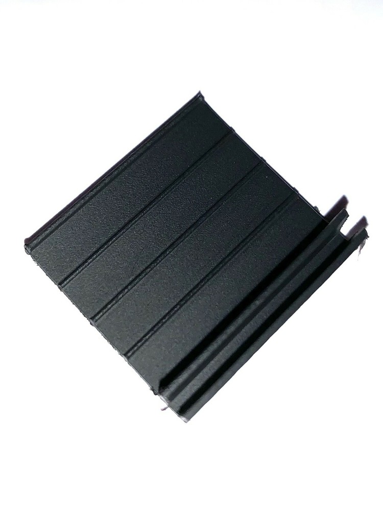 60 Pack - Black Pull Tabs for Window Screens - Hard PVC