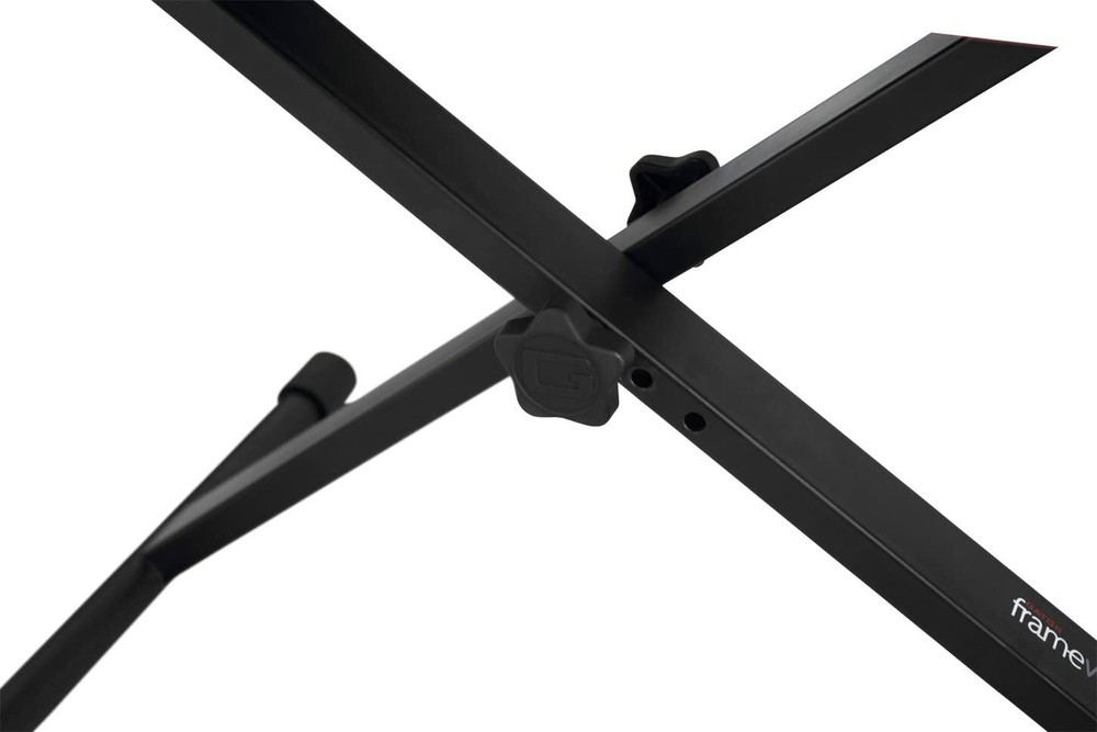 Gator Frameworks Adjustable X-Frame Style Keyboard Bench; (GFW-KEY-BNCH-1)