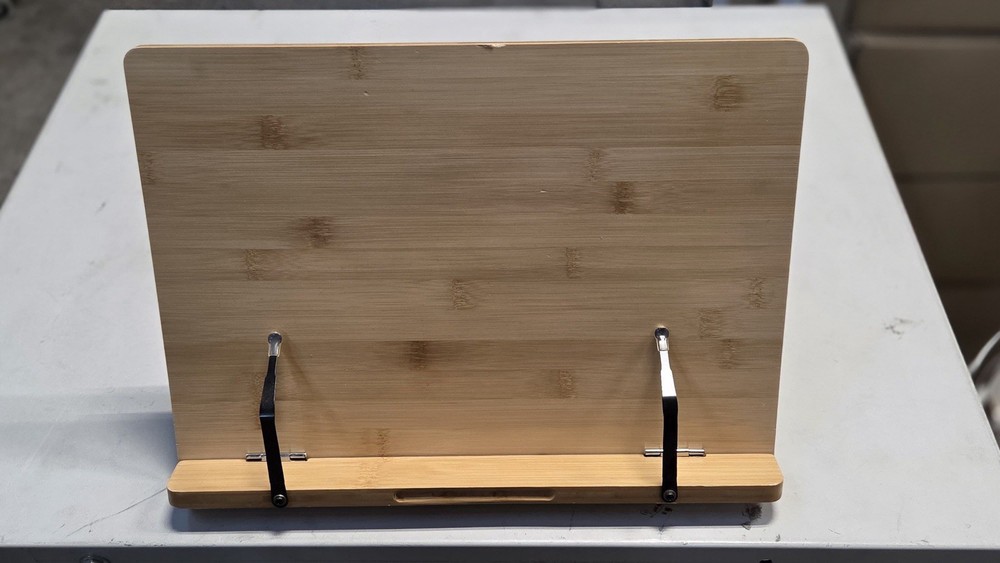 Bamboo Adjustable Book Stand 15”x11”