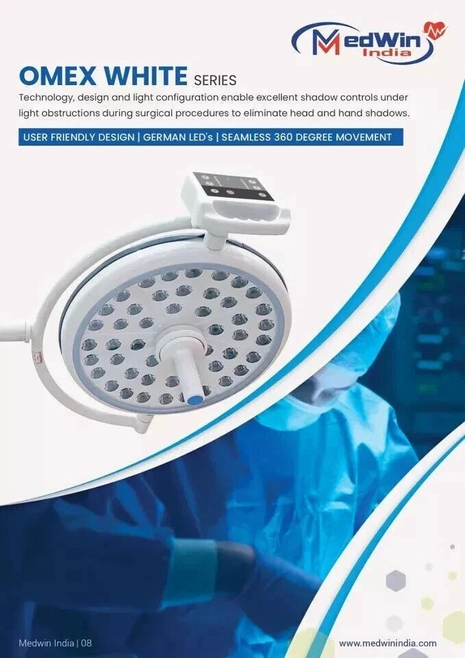 Single Dome Satellite Surgical And Examination OT LED Light Touch Control Panel