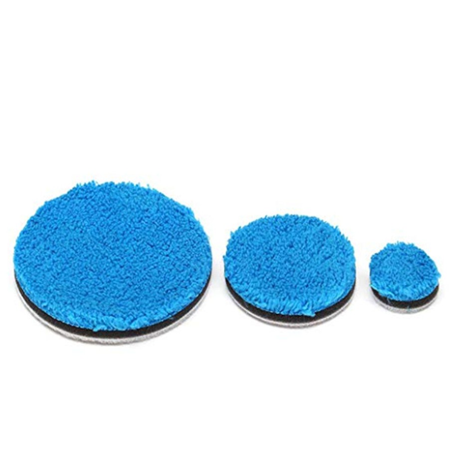 29Pc/Set Drill Buffing Buffer Polishing Pad Mix Size M14 Backing Pad Adapter USA