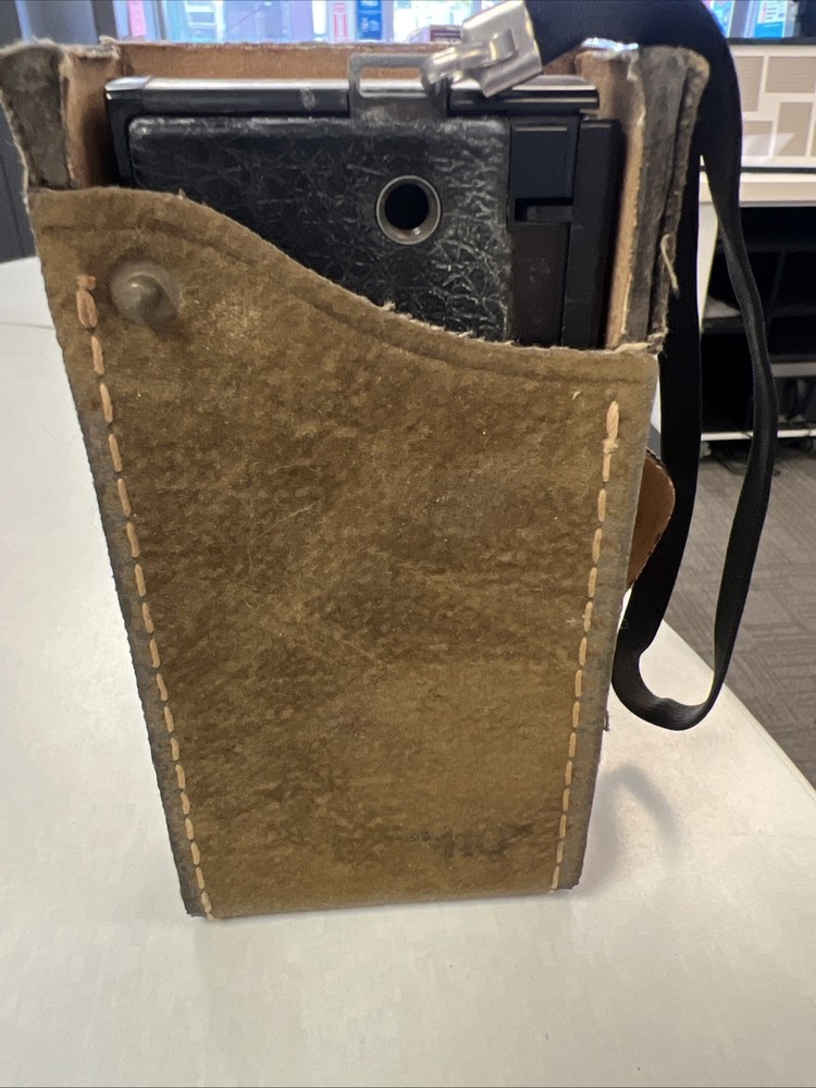 Kodak Pocket Instamatic 40 Camera, Old, Suede Case