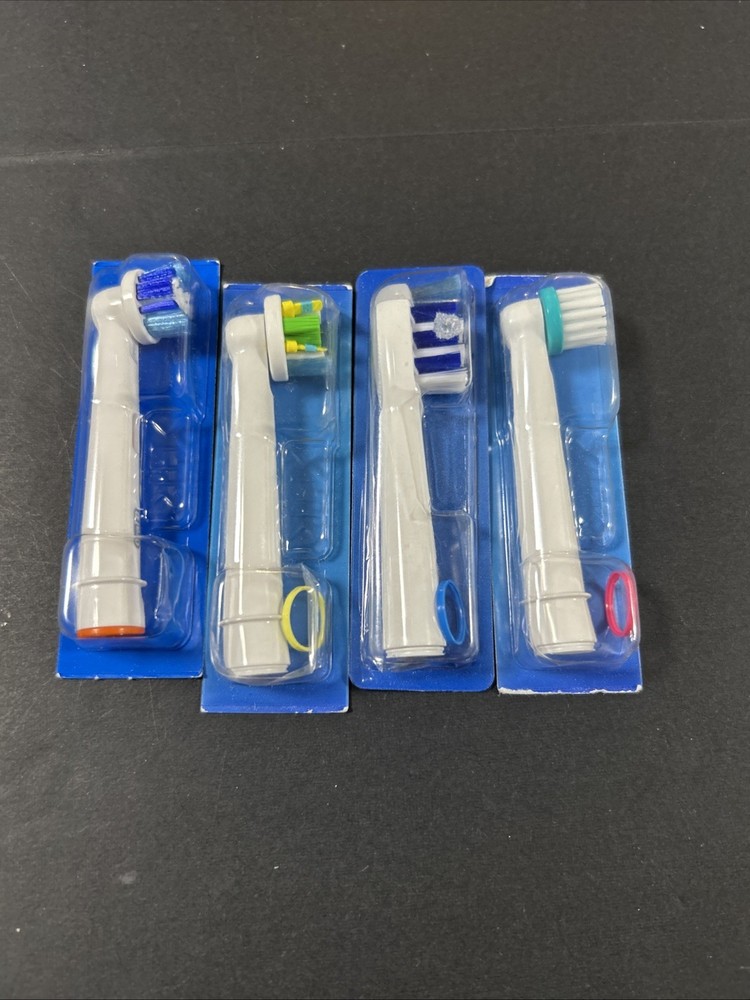 Oral-B Replacement Toothbrush Assorted Heads Value Pack- 4 Count