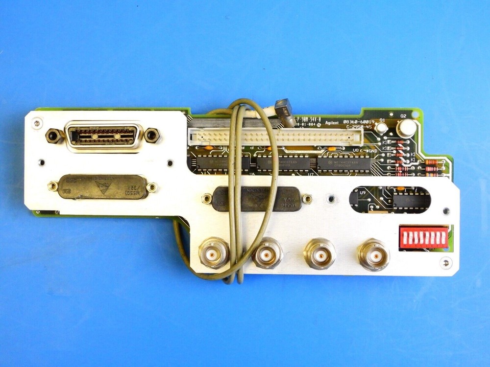 Agilent 08360-60019 board and back Panel