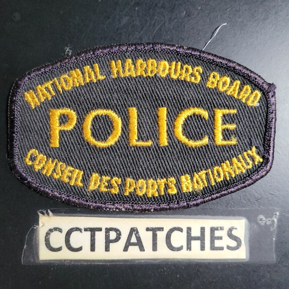 NATIONAL HARBOURS BOARD, CANADA POLICE SHOULDER PATCH