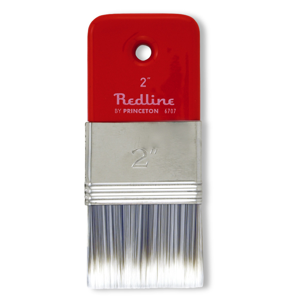 Pab Redline Flat Paddle Brush 2In
