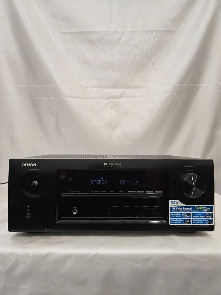 Denon AVR-2113CI 7.1 AV Receiver Tested Read Description