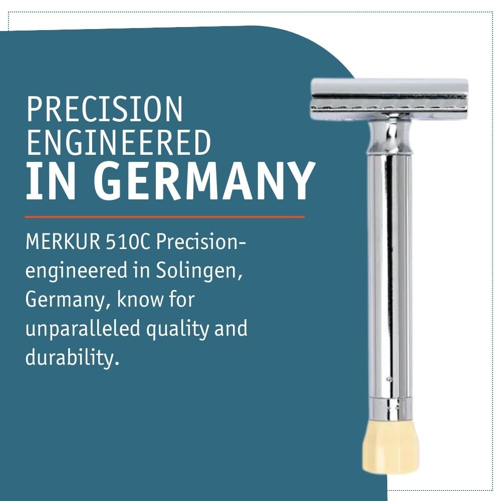 Merkur Progress 510 Adjustable Long Handled Safety Razor #90510001