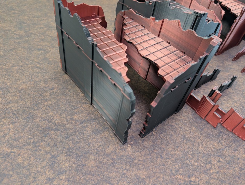 Warhammer 40k - Complete Competitive Terrain Set - Modular Ruins Set