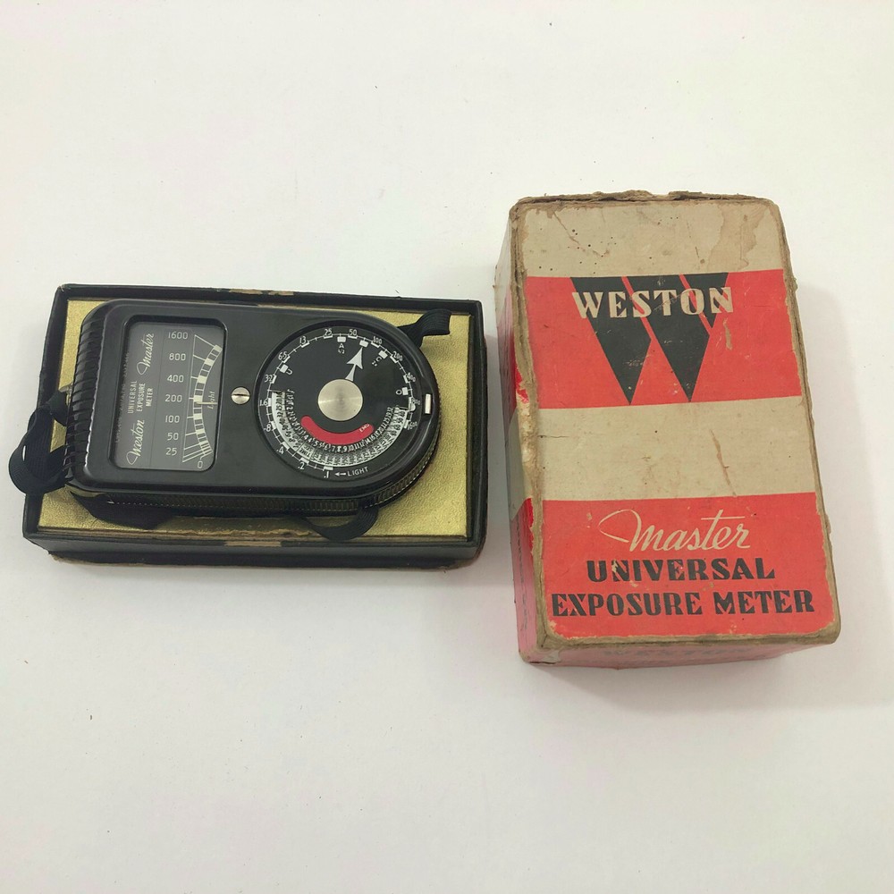1940s Weston Master Universal Exposure Meter Model 715 Original Box