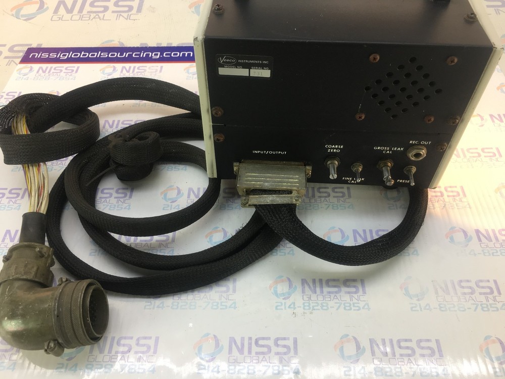 Veeco MS170 Helium Leak Indicator Control Box MS170