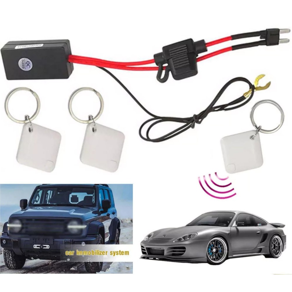 Universal Smart Car Immobilizer System Engine Intelligent Anti-theft Device Kit