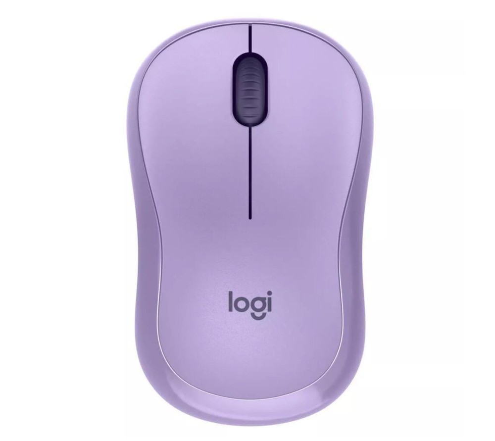 Logitech M240 Silent Bluetooth Compact Mouse for Mac PC - Lavender