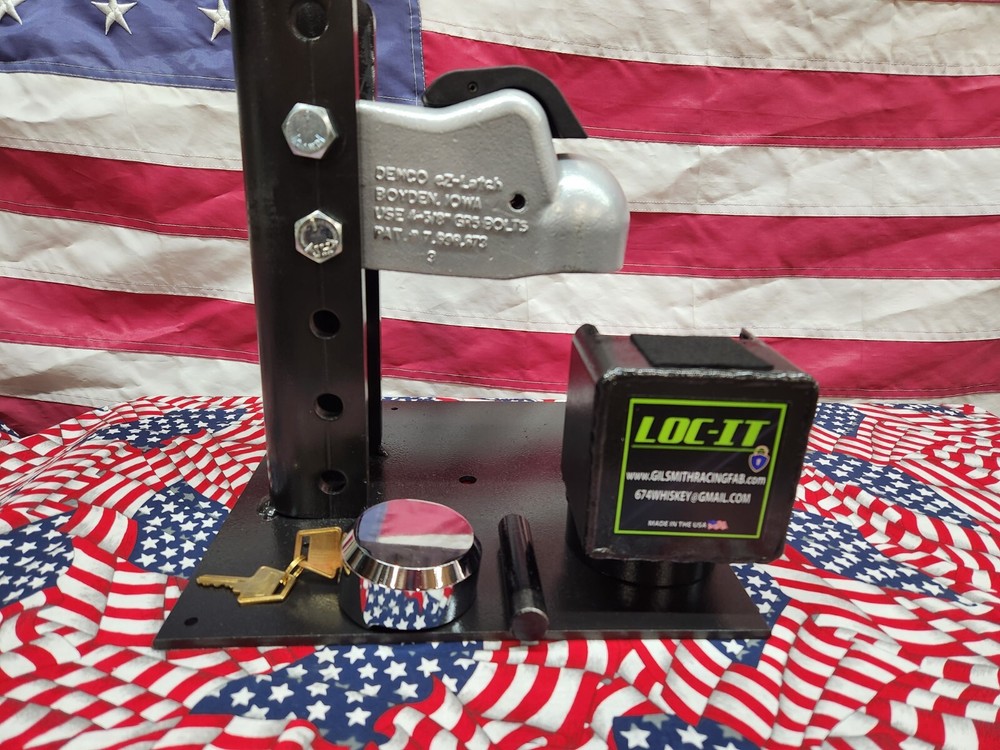 DEMCO STYLE  EZ-LATCH COUPLER LOCK, FITS 2 5/16"  CAST COUPLERS ONLY