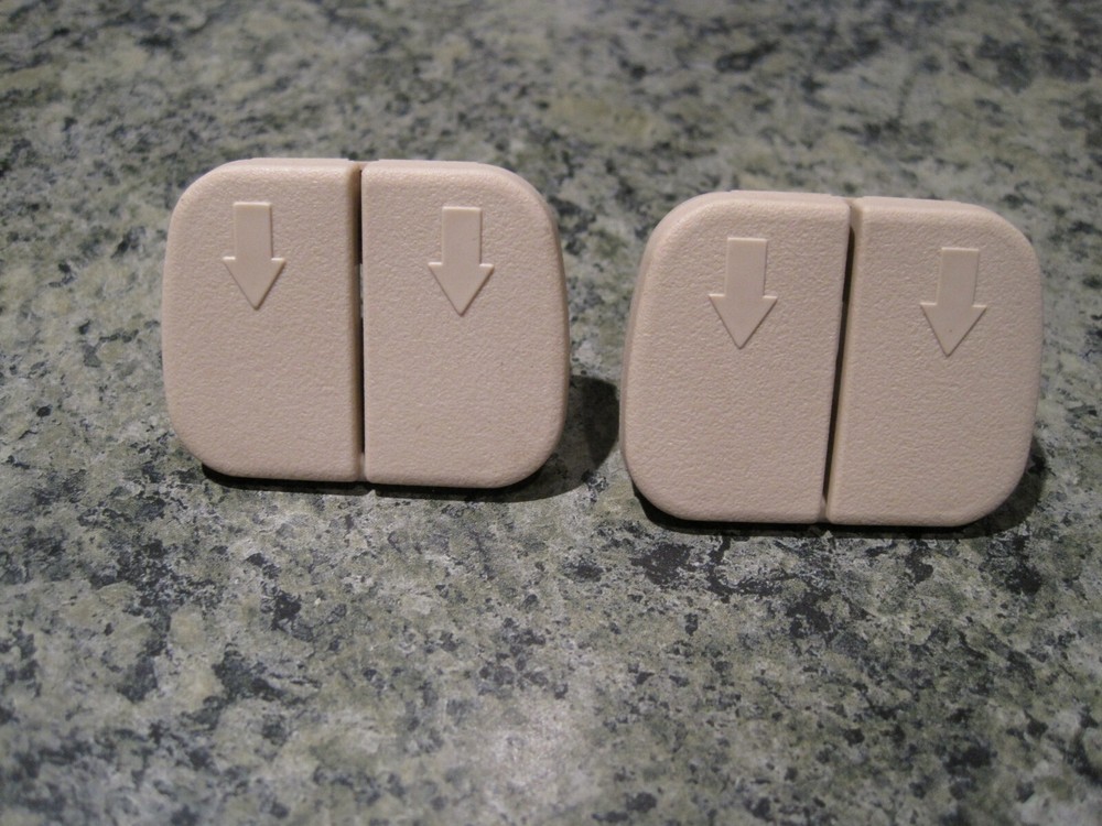 MERCEDES M Class Privacy Cover Security Clips 2001 Tan Pair