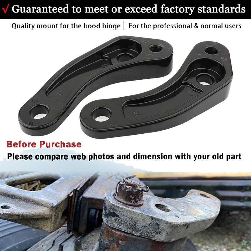 Engine Hood Hinge Pivot Bolt Bracket Kit Hood Bushing For Peterbilt 378 379 US