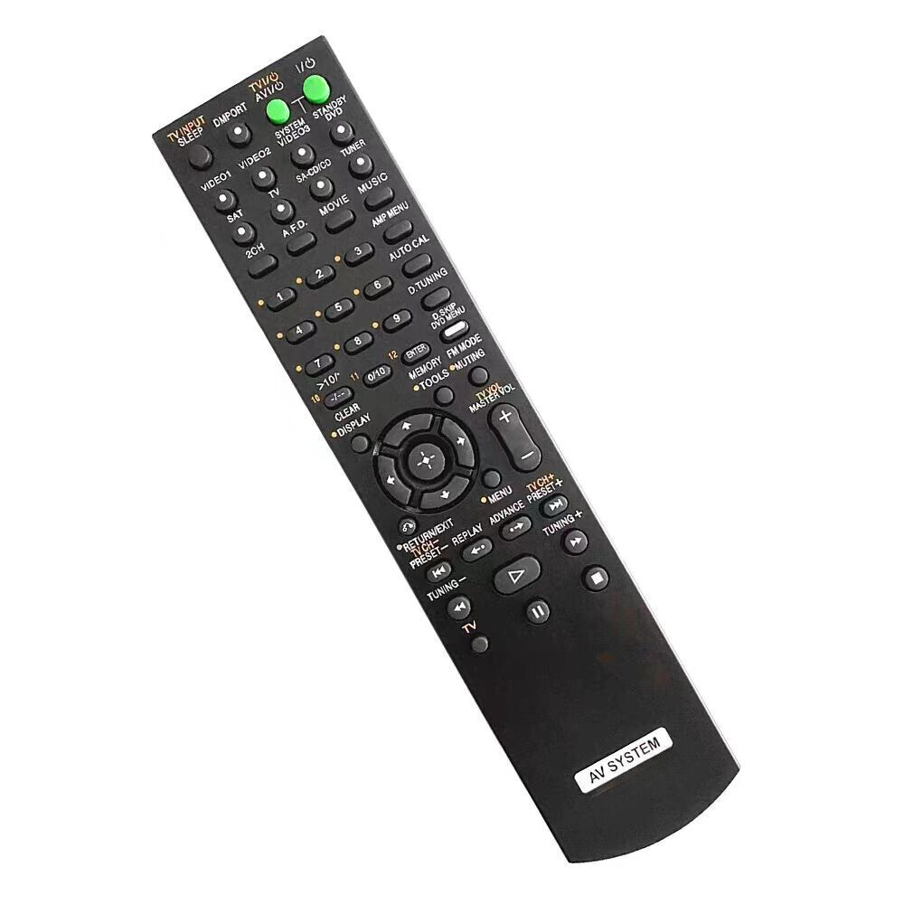 1X Replacement For RM-PP404 STR-DE445 STRDE445 AV System Remote Control