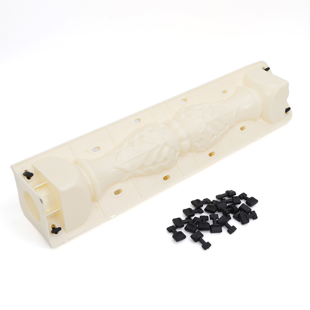 2Pcs 60cm Column Moulds Balustrade Molds DIY For Concrete Plaster Cement Casting