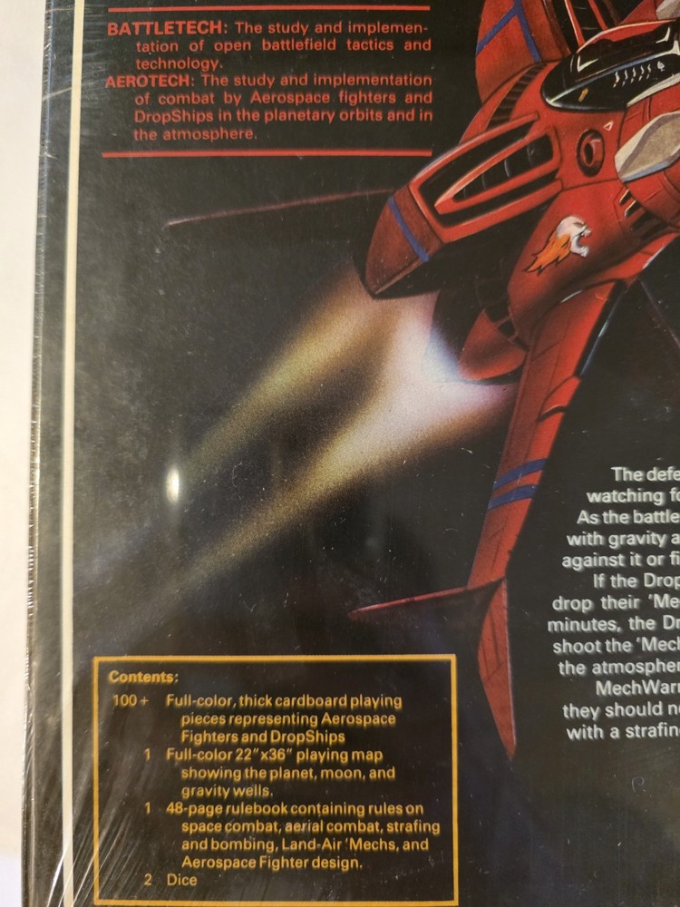 Aerotech Box Set - Battletech - Authentic Vintage New Sealed