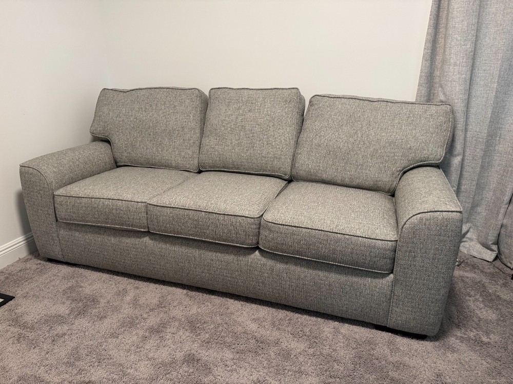 Austin Gray Fabric Memory Foam Sleeper