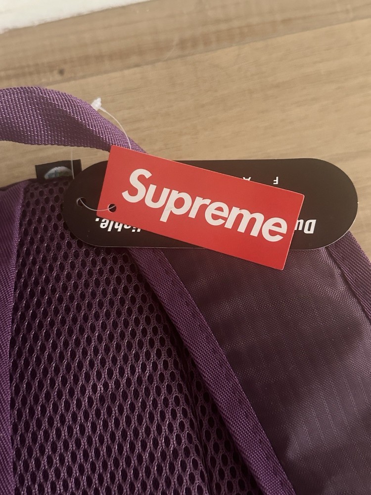 Purple supreme backpack