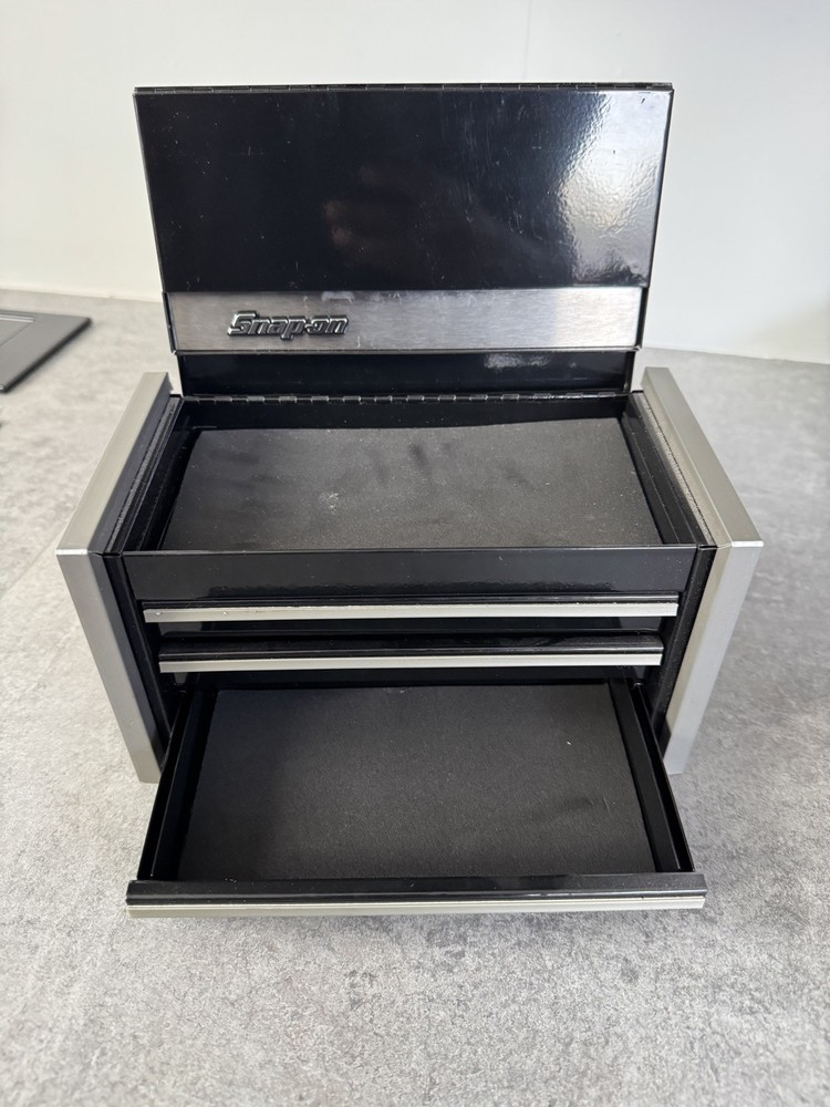 Snap On Mini Tool Box Desktop Office Jewellery Black