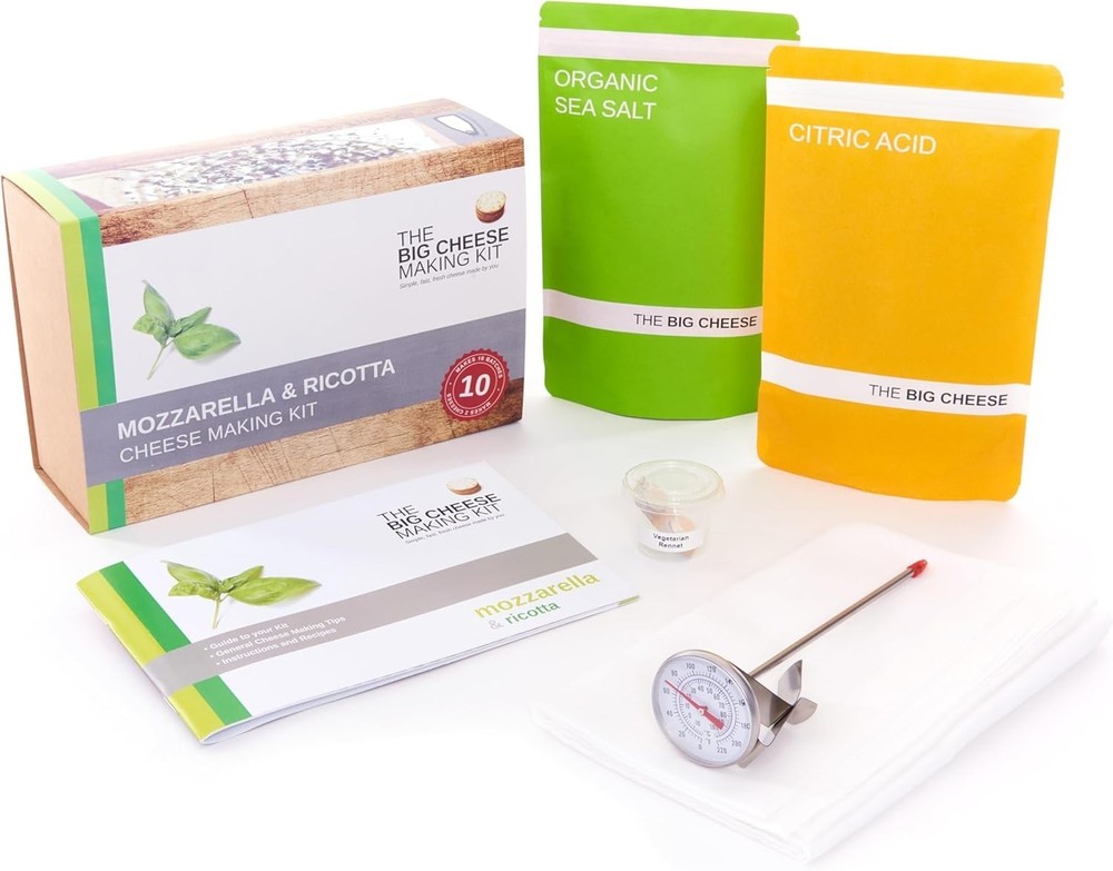 DIY Mozzarella & Ricotta Cheese Making Kit