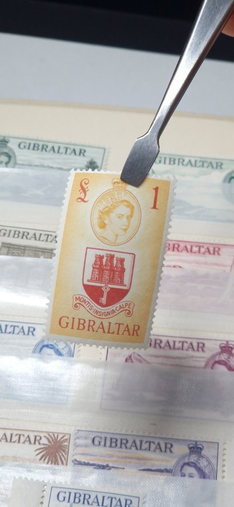 GIBRALTAR 1953 QEII Set - Fine Unmounted Mint - £190