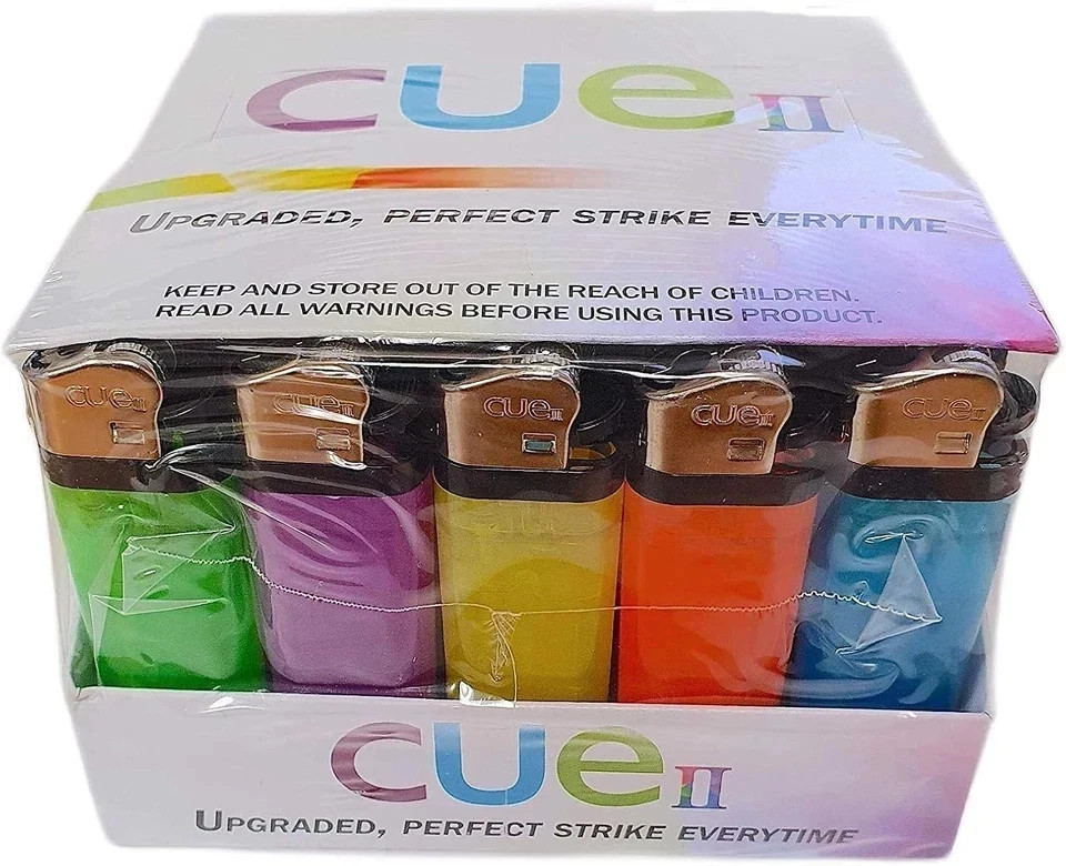 Classic Lighters, Assorted Colors, Regular Size, Long Lasting, 50-Count Tray
