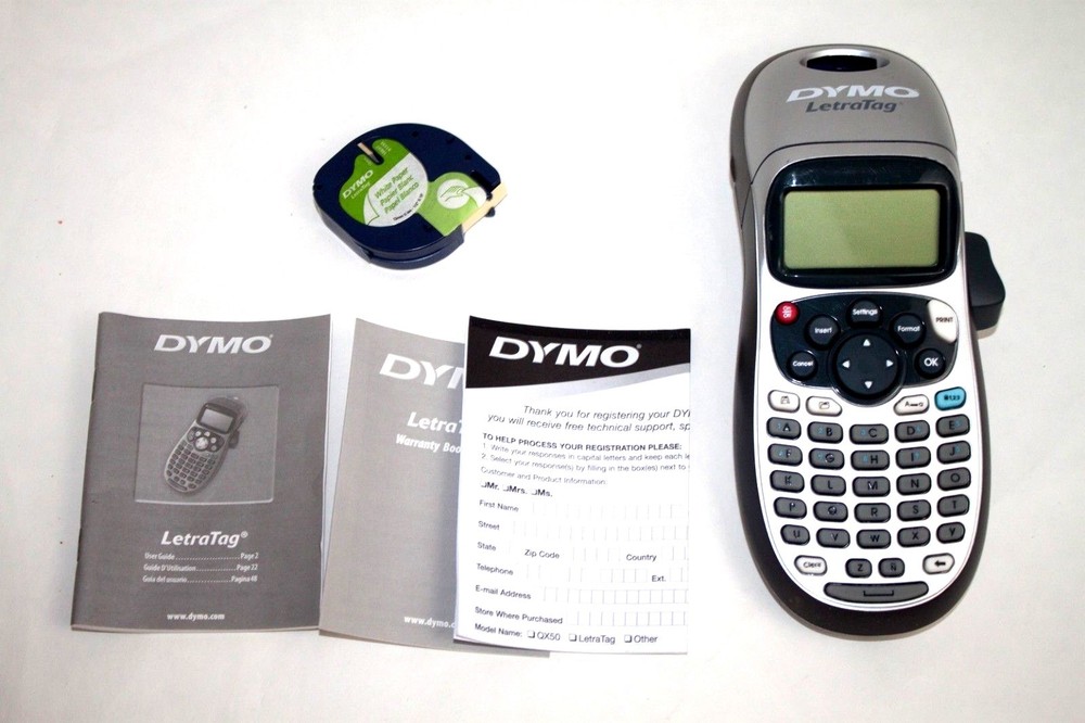 Dymo LetraTag  LT-100H  Thermal Label Printer