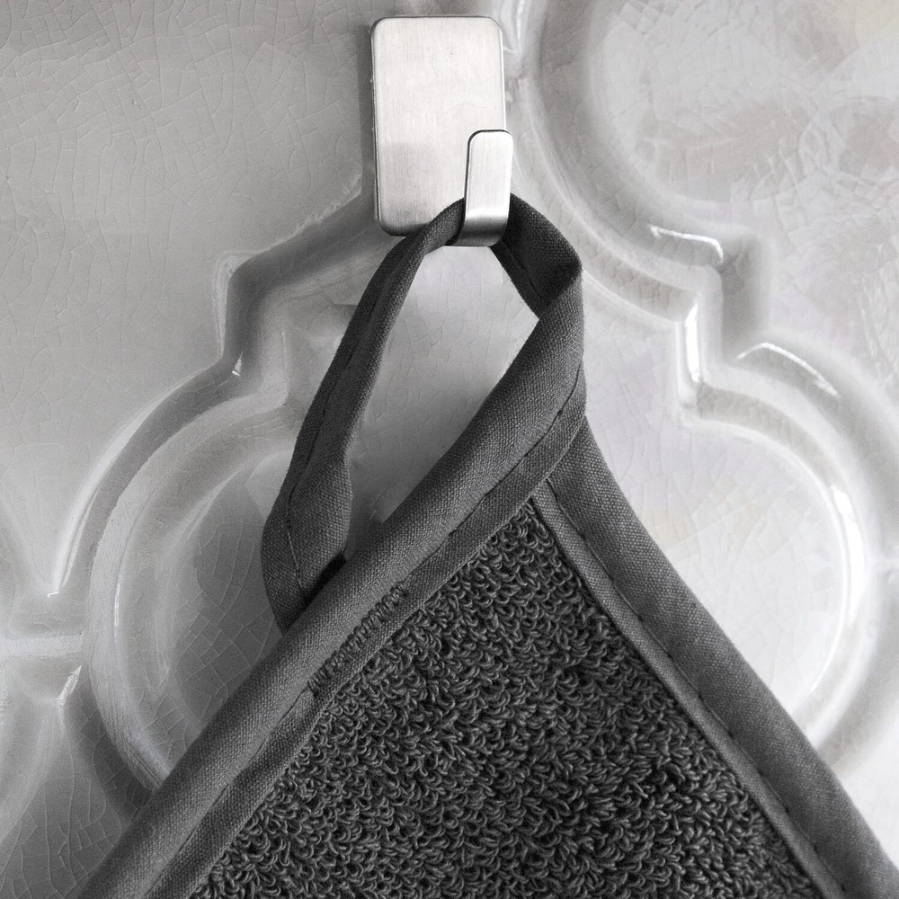 Ritz Royale Collection Pot Holder, Graphite, 2 Count