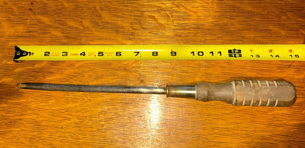 Vintage 1204 MAC #4 Phillips Screwdriver Wood Handle ~ EC