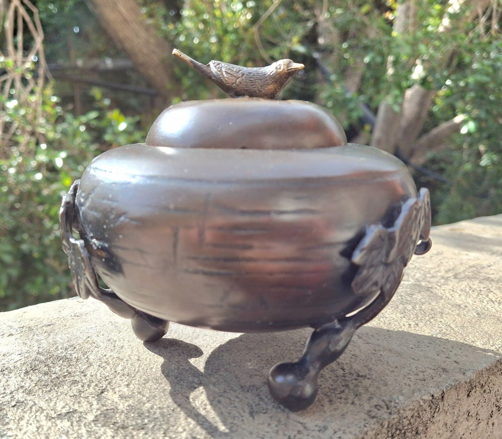 ANTIQUE CHINESE BRONZE INCENSE BURNER